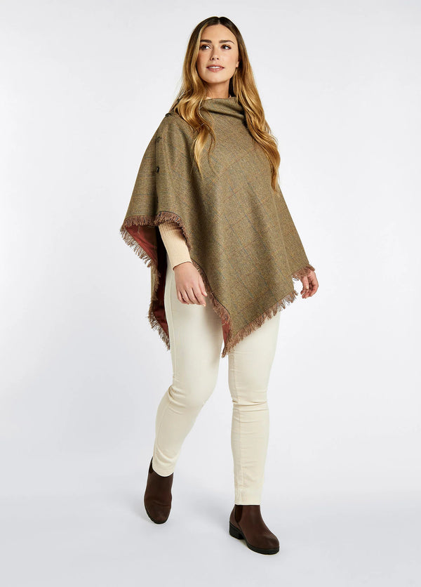 Dubarry Hazelwood Tweed Poncho