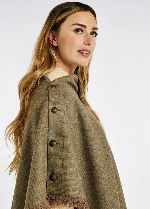 Dubarry Hazelwood Tweed Poncho